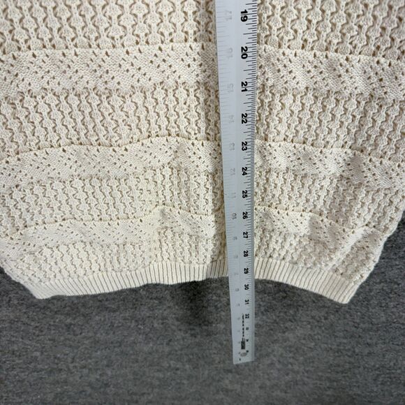 Freshman Skirt Women XL Beige Striped Maxi Long Pull On Stretch Elastic Waist - Picture 4 of 6